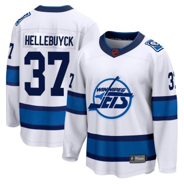 Breakaway Fanatics Branded Men's Connor Hellebuyck Winnipeg Jets Special Edition 2.0 Jersey - White