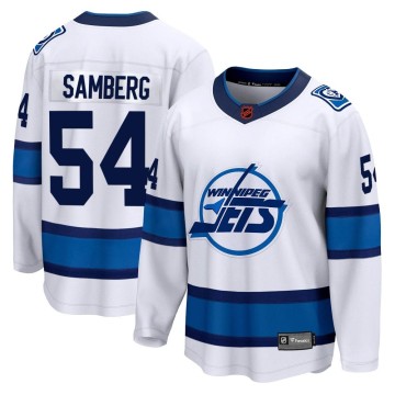 Breakaway Fanatics Branded Men's Dylan Samberg Winnipeg Jets Special Edition 2.0 Jersey - White
