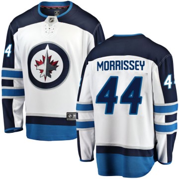 Breakaway Fanatics Branded Men's Josh Morrissey Winnipeg Jets Away Jersey - White