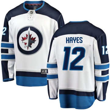 Breakaway Fanatics Branded Men's Kevin Hayes Winnipeg Jets Away Jersey - White