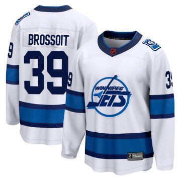 Breakaway Fanatics Branded Men's Laurent Brossoit Winnipeg Jets Special Edition 2.0 Jersey - White