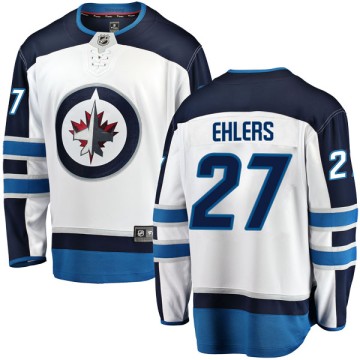 Breakaway Fanatics Branded Men's Nikolaj Ehlers Winnipeg Jets Away Jersey - White