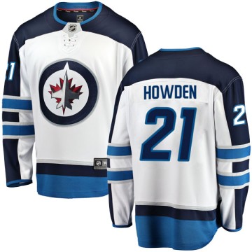 Breakaway Fanatics Branded Men's Quinton Howden Winnipeg Jets Away Jersey - White