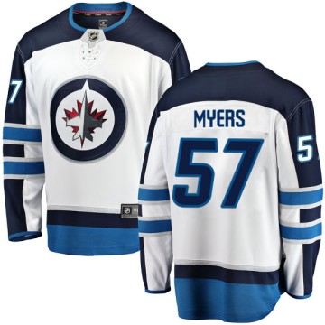 Breakaway Fanatics Branded Men's Tyler Myers Winnipeg Jets Away Jersey - White