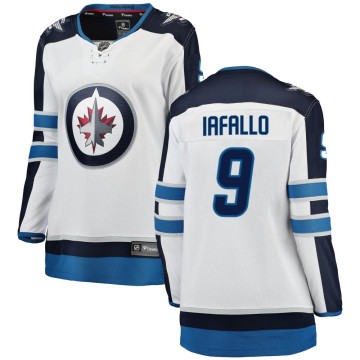 Breakaway Fanatics Branded Women's Alex Iafallo Winnipeg Jets Away Jersey - White