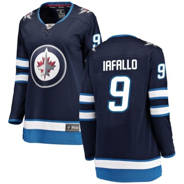 Breakaway Fanatics Branded Women's Alex Iafallo Winnipeg Jets Home Jersey - Blue