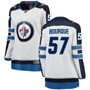 Breakaway Fanatics Branded Women's Gabriel Bourque Winnipeg Jets Away Jersey - White