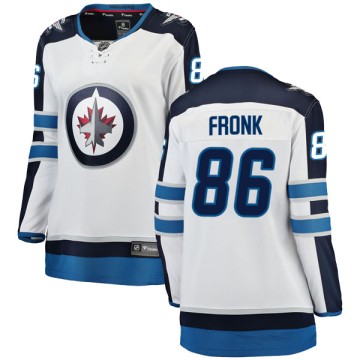 Breakaway Fanatics Branded Women's Jiri Fronk Winnipeg Jets Away Jersey - White