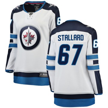 Breakaway Fanatics Branded Women's Jordy Stallard Winnipeg Jets Away Jersey - White