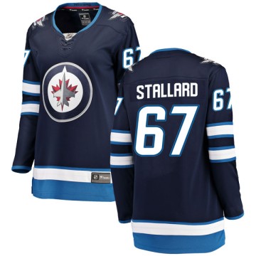 Breakaway Fanatics Branded Women's Jordy Stallard Winnipeg Jets Home Jersey - Blue
