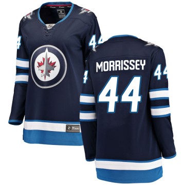 Breakaway Fanatics Branded Women's Josh Morrissey Winnipeg Jets Home Jersey - Blue
