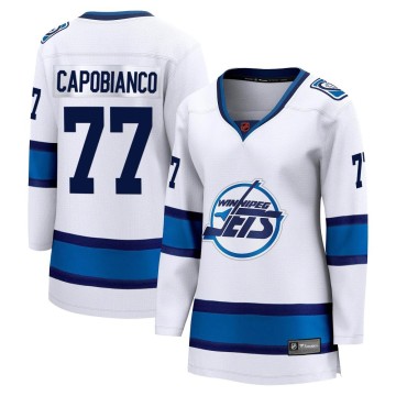 Breakaway Fanatics Branded Women's Kyle Capobianco Winnipeg Jets Special Edition 2.0 Jersey - White