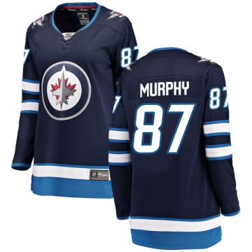 Breakaway Fanatics Branded Women's Matt Murphy Winnipeg Jets Home Jersey - Blue