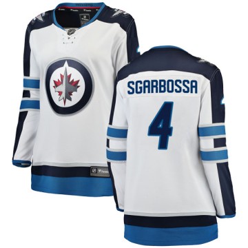Breakaway Fanatics Branded Women's Michael Sgarbossa Winnipeg Jets Away Jersey - White