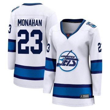 Breakaway Fanatics Branded Women's Sean Monahan Winnipeg Jets Special Edition 2.0 Jersey - White