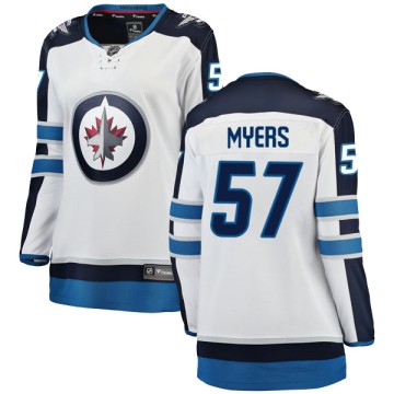 Breakaway Fanatics Branded Women's Tyler Myers Winnipeg Jets Away Jersey - White
