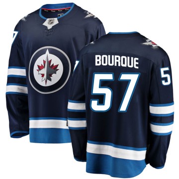 Breakaway Fanatics Branded Youth Gabriel Bourque Winnipeg Jets Home Jersey - Blue