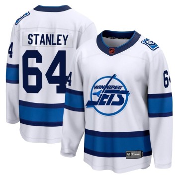 Breakaway Fanatics Branded Youth Logan Stanley Winnipeg Jets Special Edition 2.0 Jersey - White