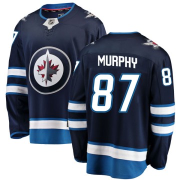 Breakaway Fanatics Branded Youth Matt Murphy Winnipeg Jets Home Jersey - Blue